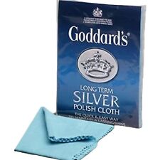 Goddards Silver Jewellery Polish Cloth Cleaner Cleans Long Term Protects Shine