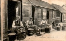 Clam diggers and shanties - clam,