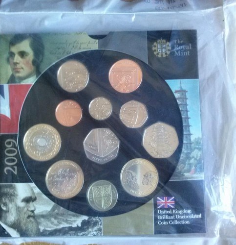 2009 coin year set brilliant - coin,