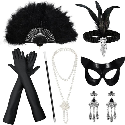 7pcs 1920s flapper - 1920s,