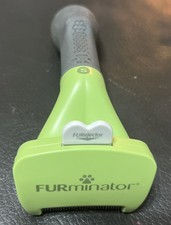 Green Undercoat deShedding Tool For Small Long Hair Dog  Grooming Tool