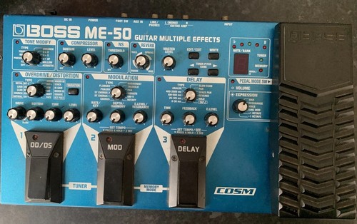 2005 boss guitar - boss, me-50