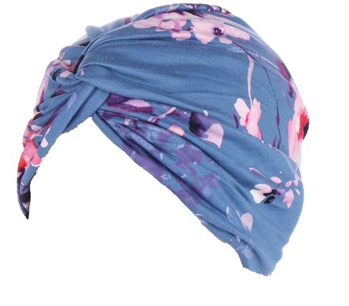 Pre tied headwrap chemo - headwrap,