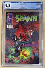 Spawn #1 CGC 9.8 White Pgs