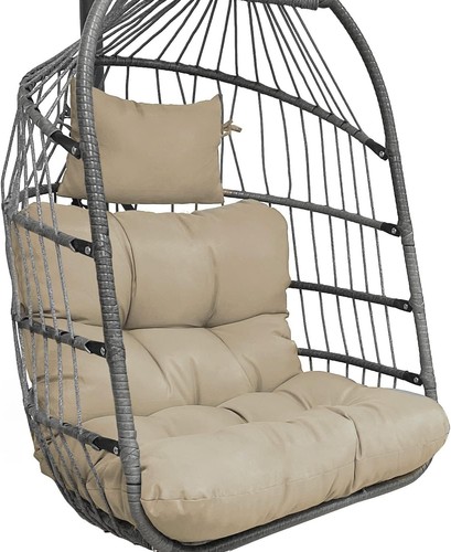 Outdoor hanging egg - egg, chair