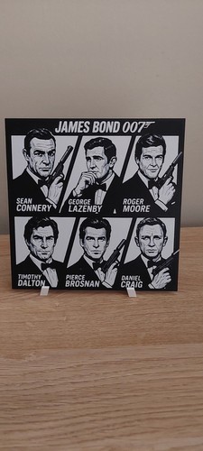 James bond printed layered - bond, 3d