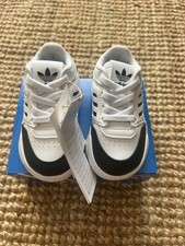 adidas Sportswear Original Drop Step Mid Infant  Trainer Boy Girl Sneaker Size 4