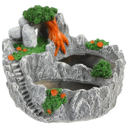 Resin flower planter farmhouse - resin,
