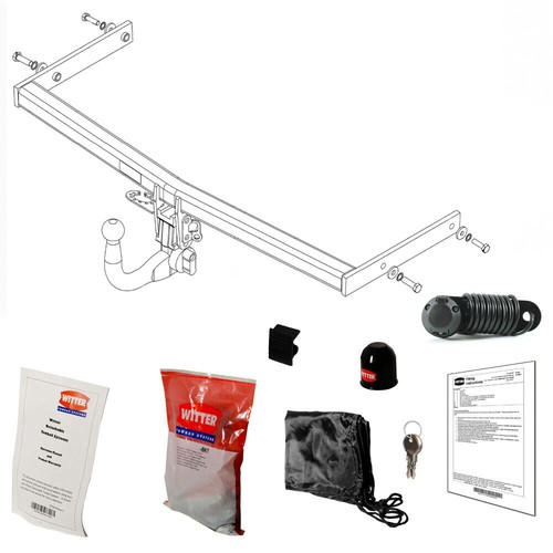 Witter towbar for volkswagen - witter,
