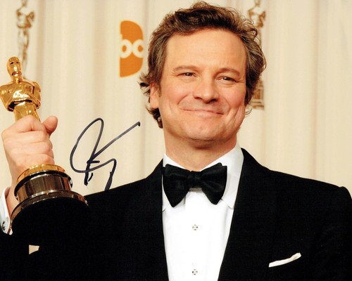 Colin firth signed autograph - colin,