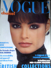 Vogue  - February 1986 - Lovely smooth copy   -  Gift Quality -