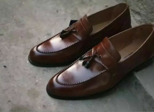 Handmade men brown leather - handmade,