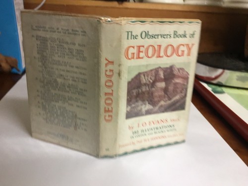 Observers book geology - book,