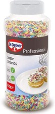 Dr. Oetker Coloured Sugar Strands 700g Pack of 1 or 6 Hundreds and Thousands