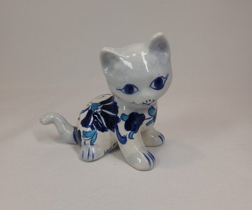 Delft style ceramic - ceramic, blue