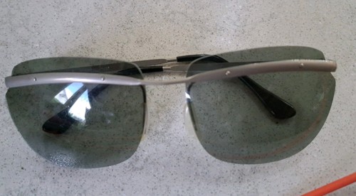 Vintage cool polaroid rimless - polaroid,
