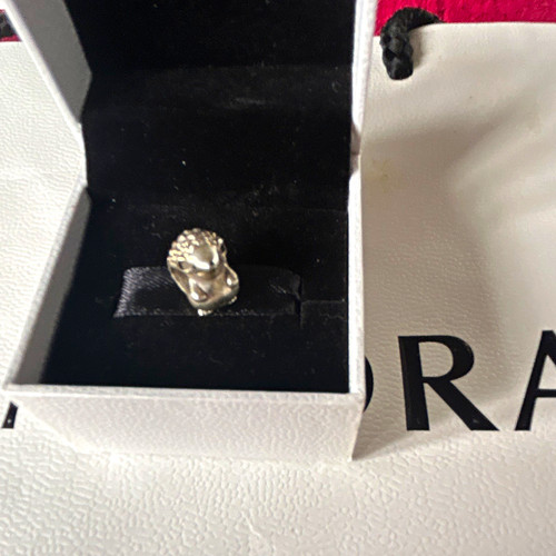 Pandora silver hedgehog charm - pandora,