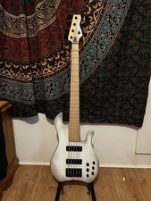 Mark Bass Kimandu 5 Richard Bona Signature Bass Guitar In White.