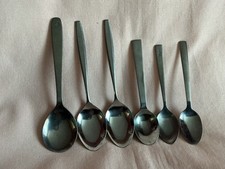 VINTAGE AIRLINES SPOONS X6 IN