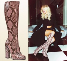 Gucci Horsebit Python Leather