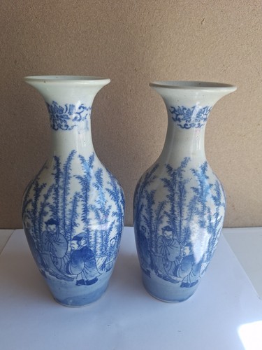 Pair antique japanese - antique, and