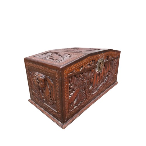 Vintage carved camphor wood - vintage,