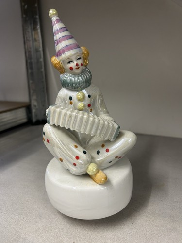 Vintage porcelain clown music - vintage,