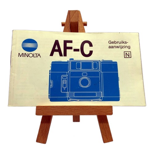 Minolta user manual - af-c,