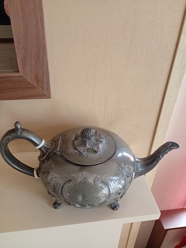 Antique silver plated or - ,