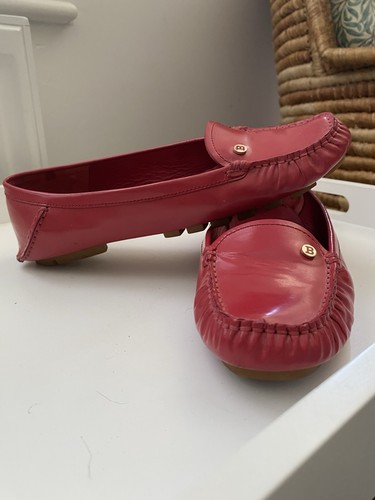 Bally quality red patent - quality,