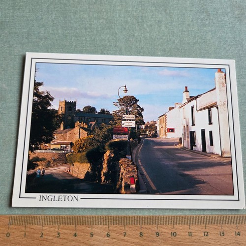 Vintage postcard village - postcard, of