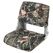 Outdoor Low Back Padded Boat Seat Folding Fishing Captain Boat Seat with Cushion