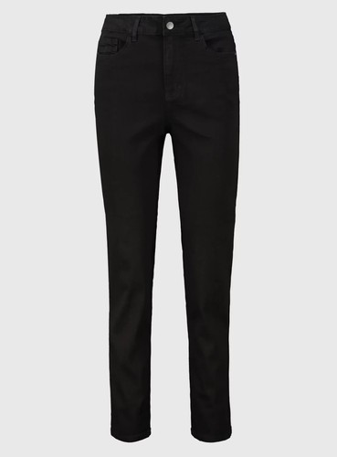 Ladies black straight leg - black,