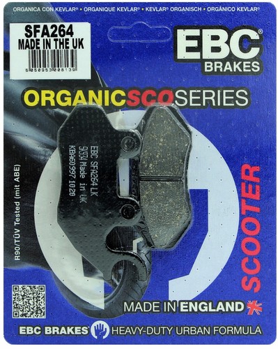 Sfa264 ebc premium brake pads - ebc,