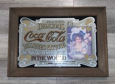Vintage Large Coca Cola Mirror