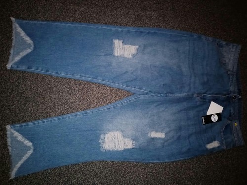 Womans distressed blue - distressed,