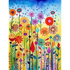 Tall mixed flowers modern - tall,