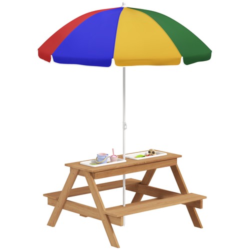 Kids picnic table - picnic, wooden