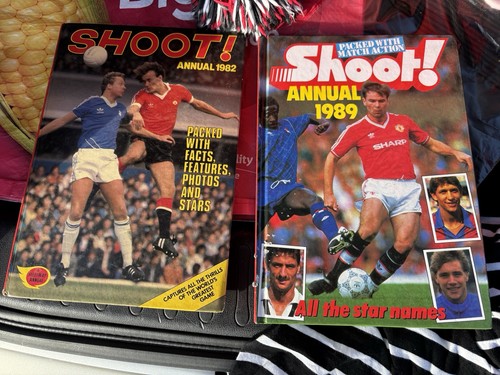 Two vintage shoot annuals 1982 - two,