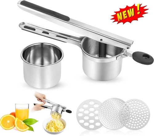 Manual masher stainless - manual,