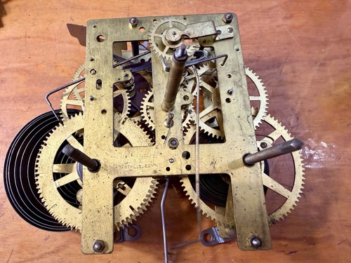 Antique sessions banjo clock - sessions,