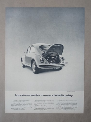 1960s volkswagen beetle rear - 1960s,