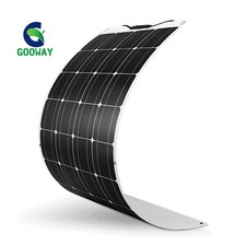 100W 130W 170W 200W Flexible Solar Panel 12V for Caravan RV Boat Home Van Shed