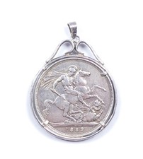 Victorian Crown Coin 1889