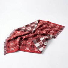Welsh Red Tapestry Blanket