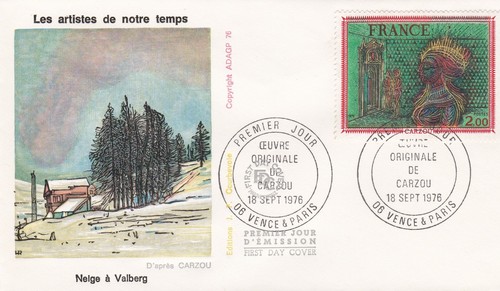 France 1976 fdc - france, of