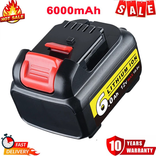 High capacity 0ah 8v 12v - 6.0ah, 10.8v/12v