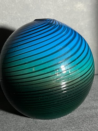 Loco glass blue teal - glass, sphere