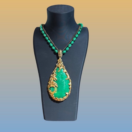 Love witch movie green pendant - love,