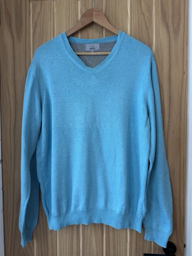 Mens turquoise blue cotton - m&s,